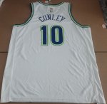 NBA 10 Conley Timberwolves 2023-24 Classic Maillot blanc